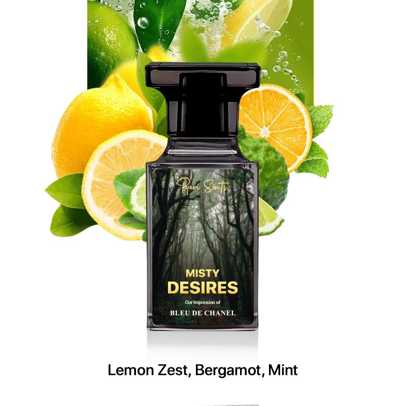 Best Perfume For Men Misty Desires Inspired by Blue De Parfumo