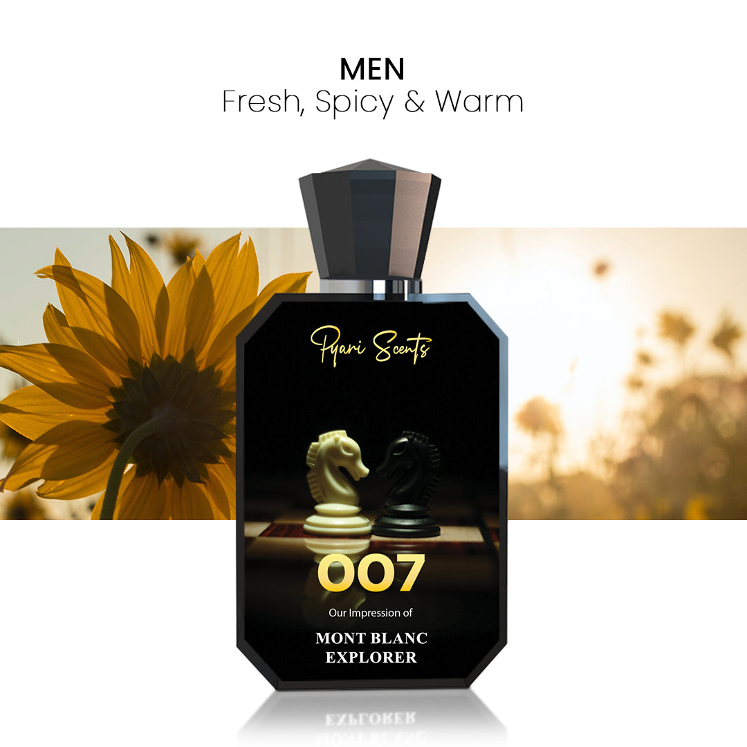 Oo7 Liquid Men's Perfume - OO7 Inspired by Explorer – Pyari Scents