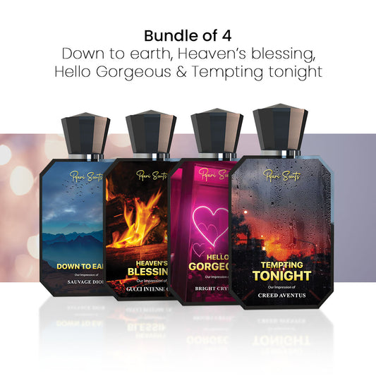 Bundle of 4 Top Scents 50ML