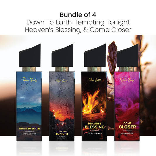 Buy 30ML bundle of our 4 top fragrances