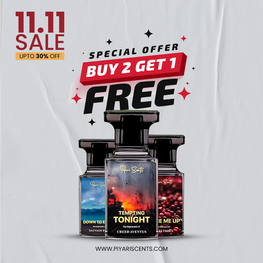 Buy 2 Get 1 Free Perfume