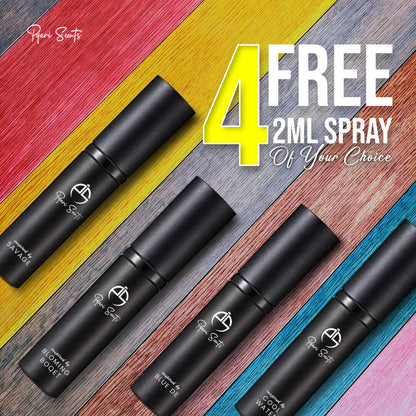 Free 2 ML Spray Testers (of your choice)